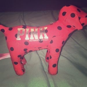 Collectible pink dog